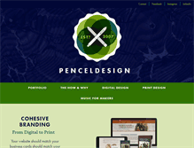 Tablet Screenshot of penceldesign.com